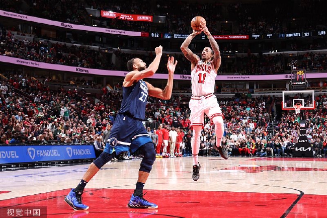  拉文绝平公牛加时负篮网  