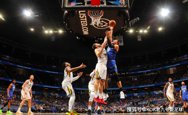  戈贝尔18篮板爵士力克魔术  